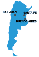 Click for map of Argentina