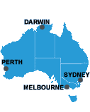 Click for map of Australia