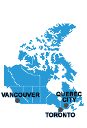 Click for map of Canada