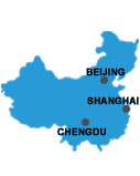 Click for map of China