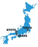 Click for map of Japan
