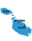 Click for map of Malta