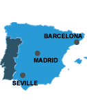 Click for map of Spain