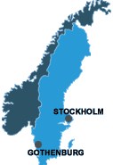Click for map of Sweden