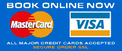 we accept creid card for bookings