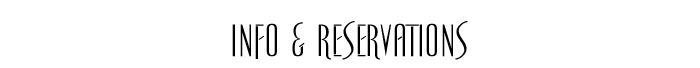 Info & Reservation