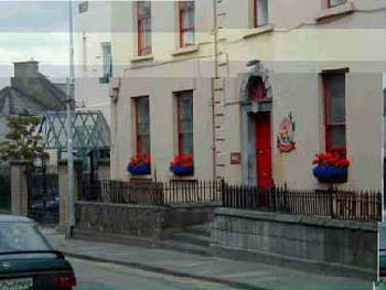 Arriving at kilkenny hostel