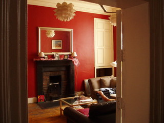 Sitting room at kilkenny hostel