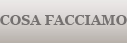 COSA FACCIAMO