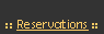 reservations