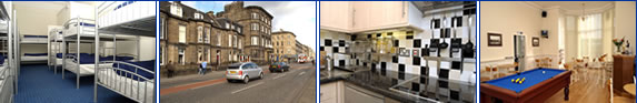 Images of the Westend hostel, Edinburgh